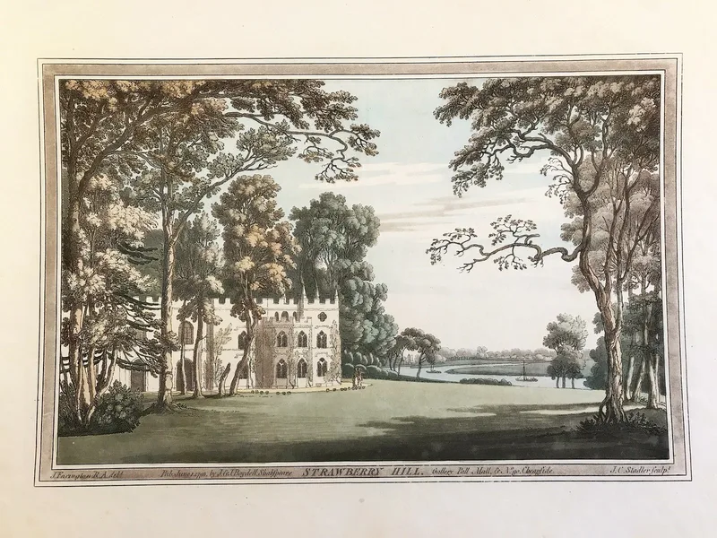 Strawberry Hill Published c1793 SOLD!