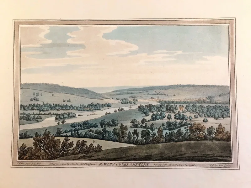 Fawley Ct Henley Published 1793 SOLD