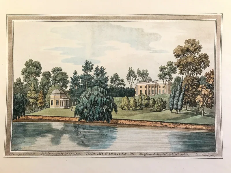 Garrick's Villa Published 1793 SOLD!