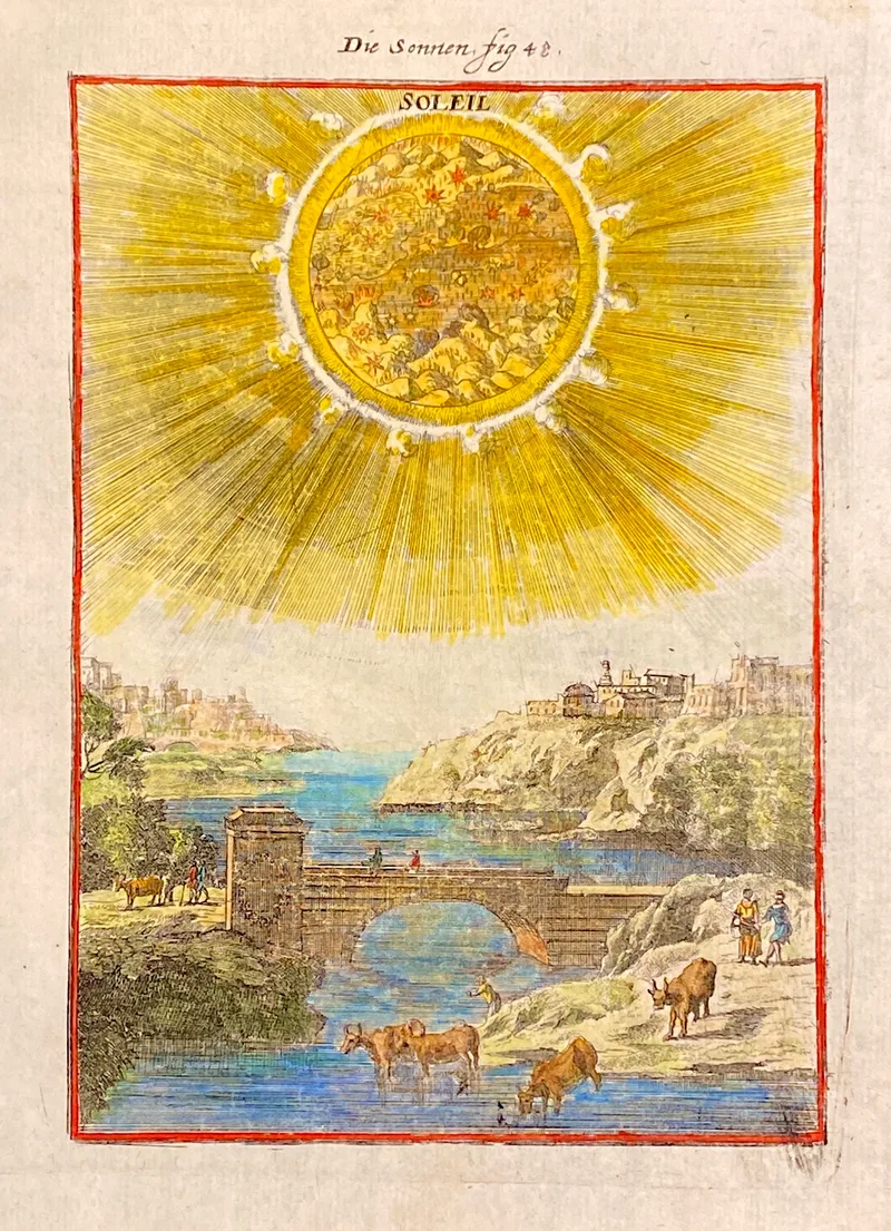 The Sun Alain Mallet Published c1683