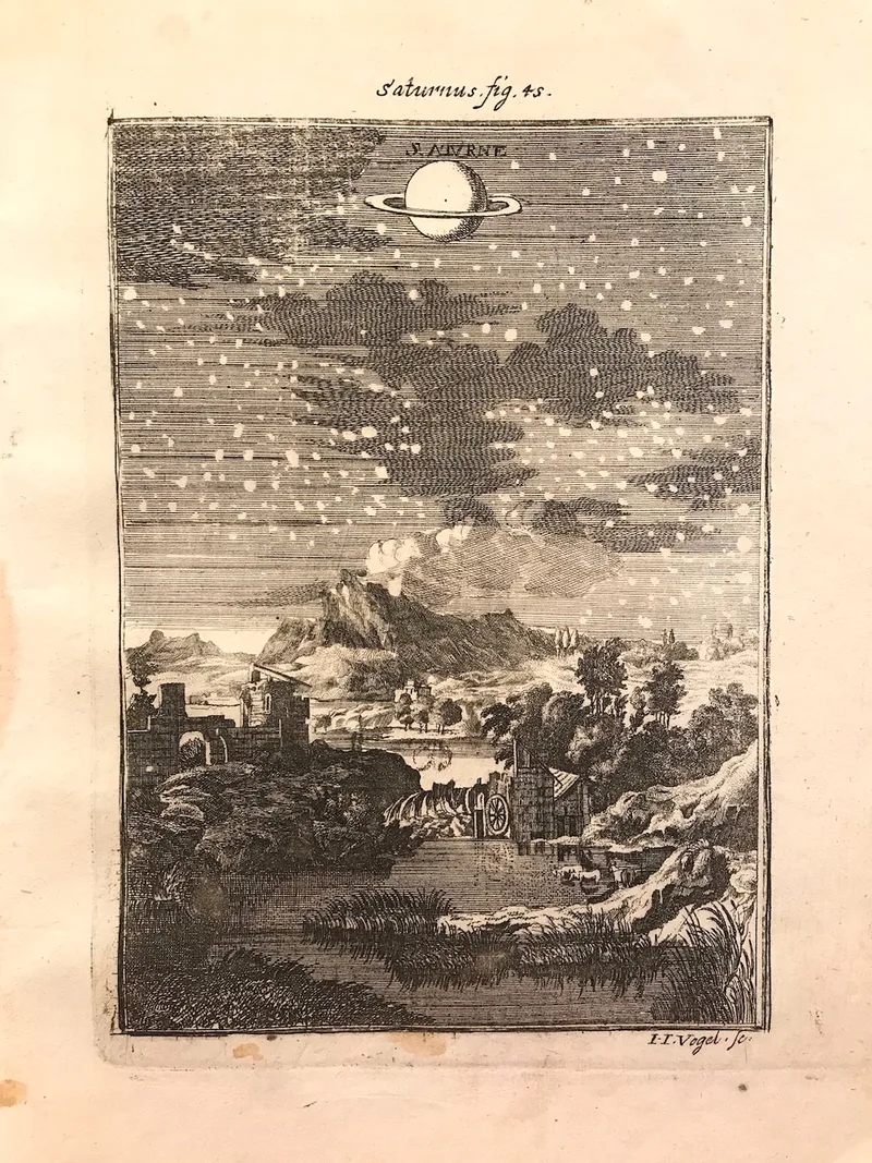 Saturn Published 1684 - SOLD!