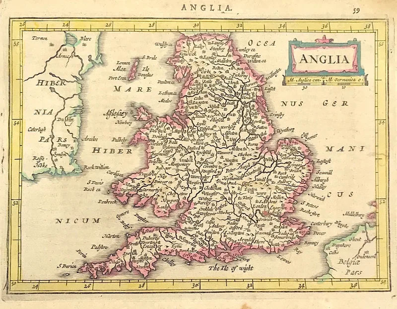 Anglia Published 1634 - SOLD!