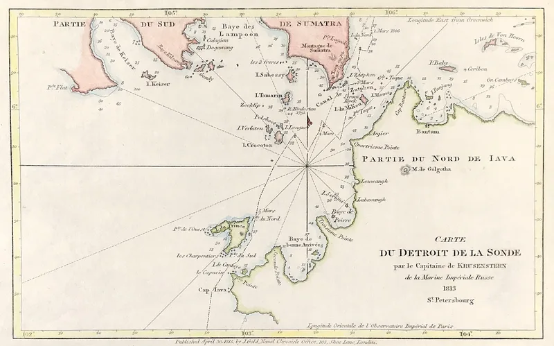 Sunda Strait Published 1815 SOLD!