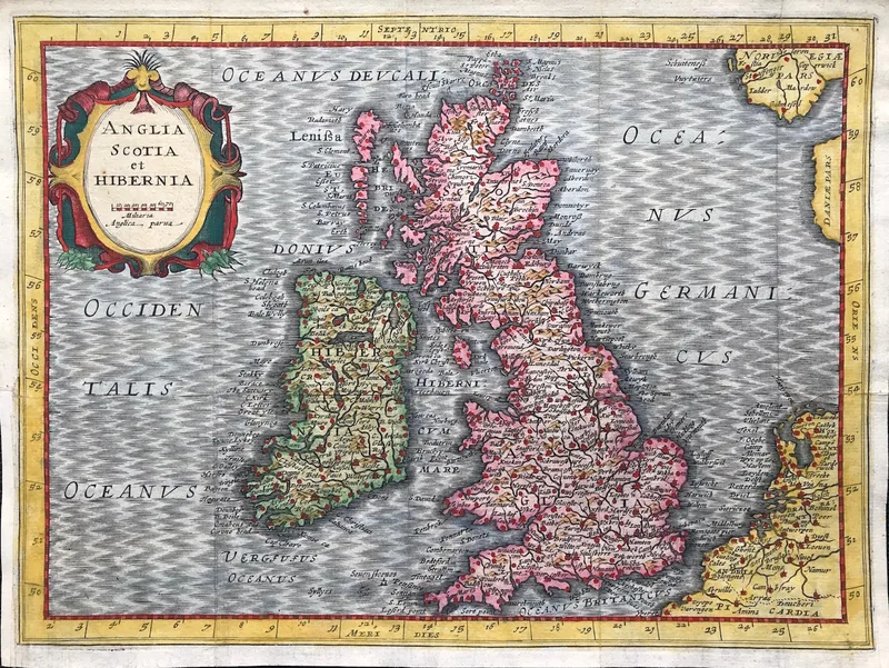 British Isles Published 1636 - SOLD!
