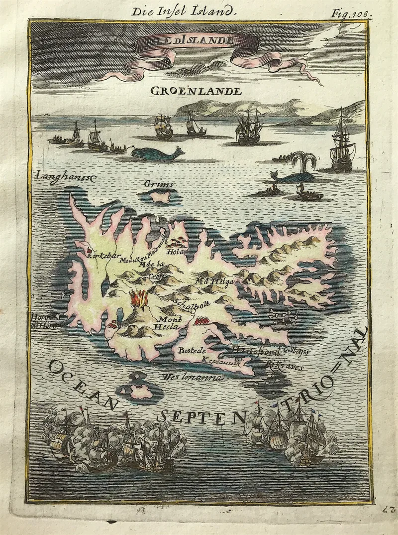 Iceland Published 1684 SOLD