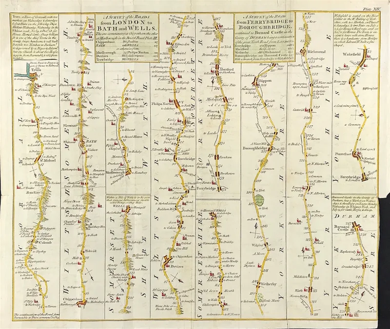 London to Bath & Wells Published 1720  SOLD!