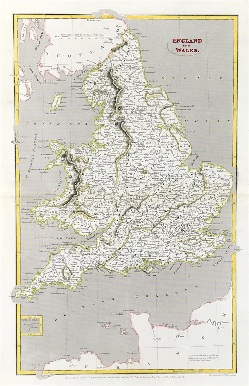 England and Wales Published c1809