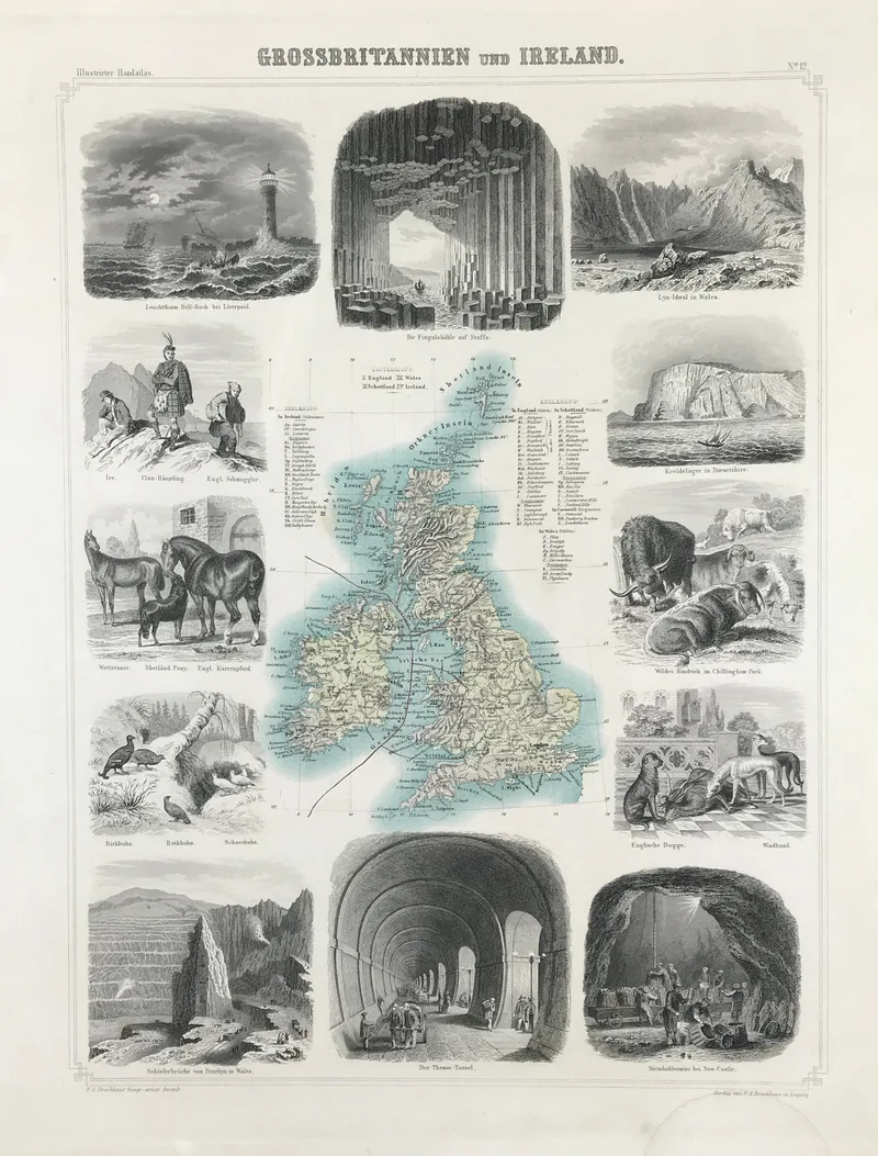 Great Britain Published c1863