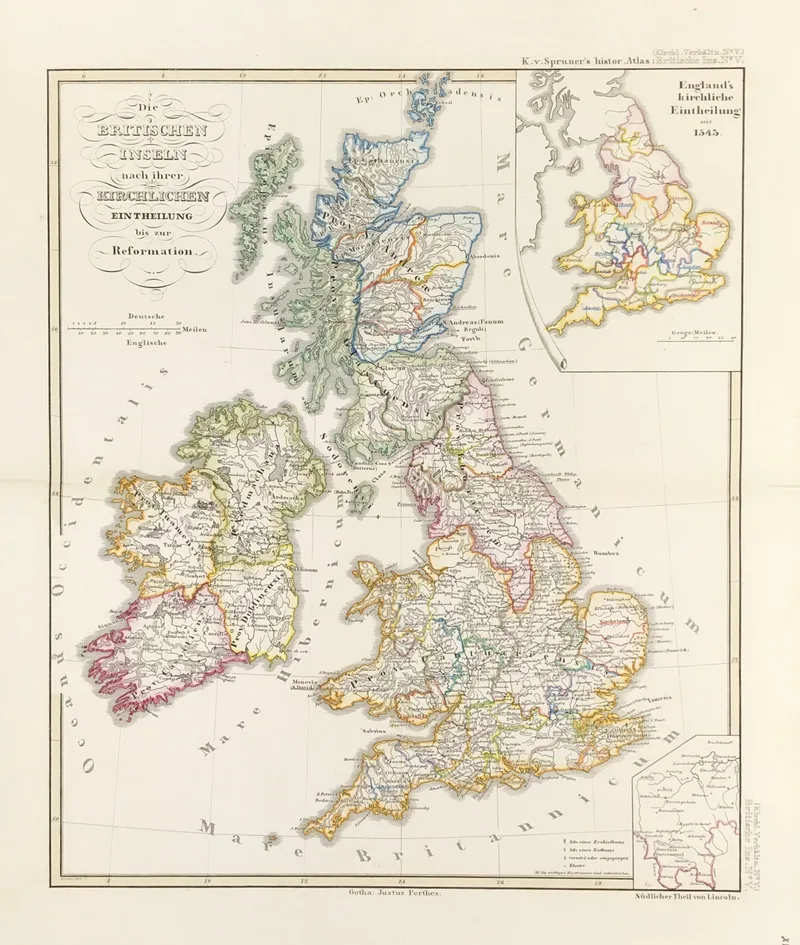 British Isles Published 1854