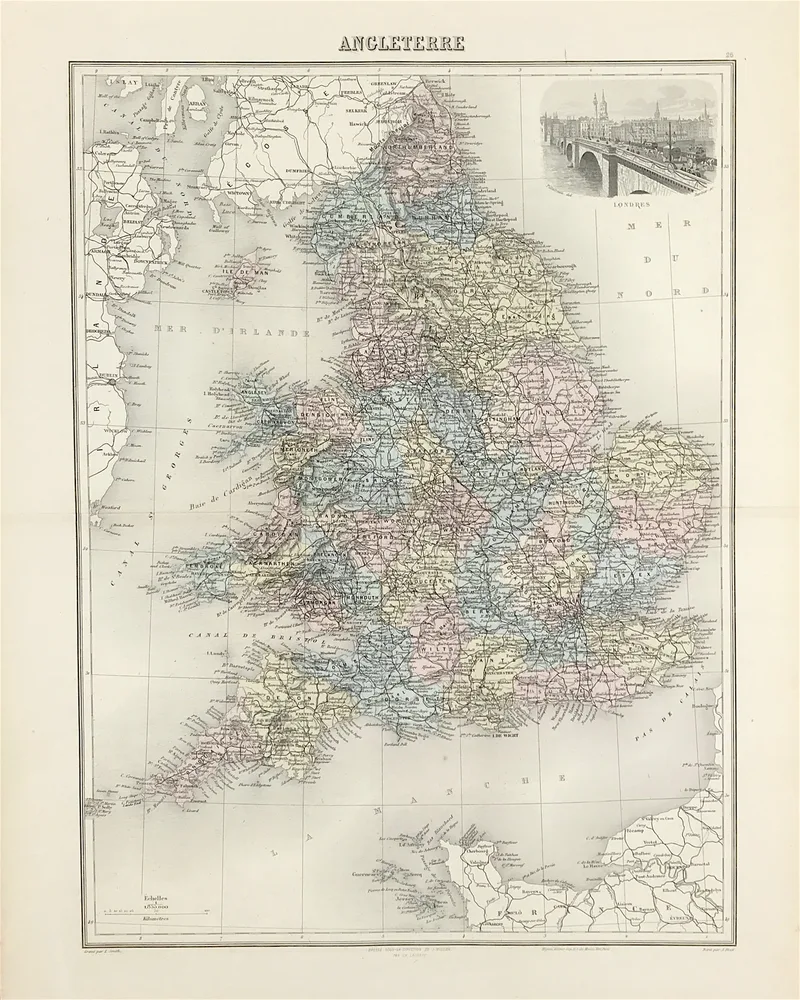 British Isles Published 1884