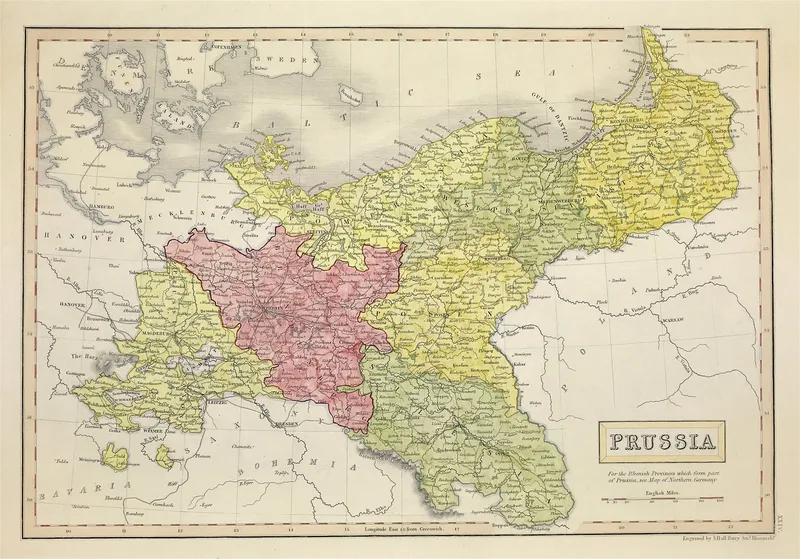 Prussia Published 1840 - Sold!