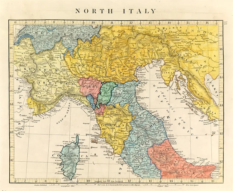North Italy Published 1828