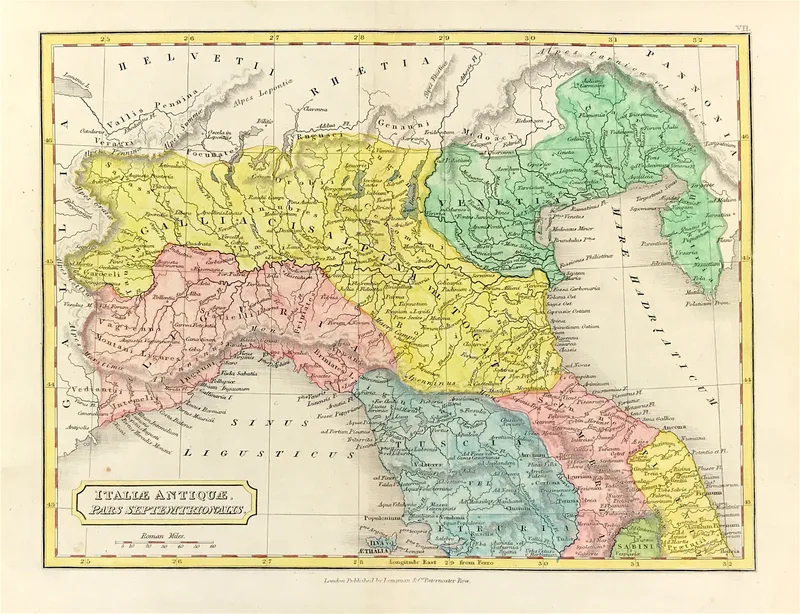 Northern Italy Published 1822