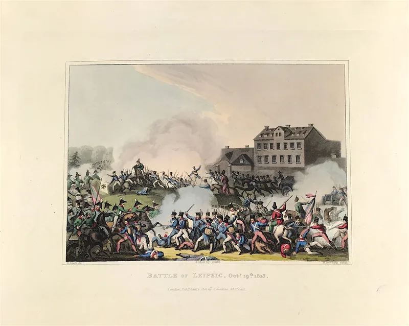Battle of Leipzig c1813