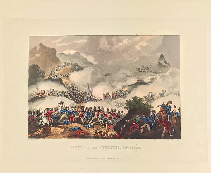 Battle of the Pyrenees c1813