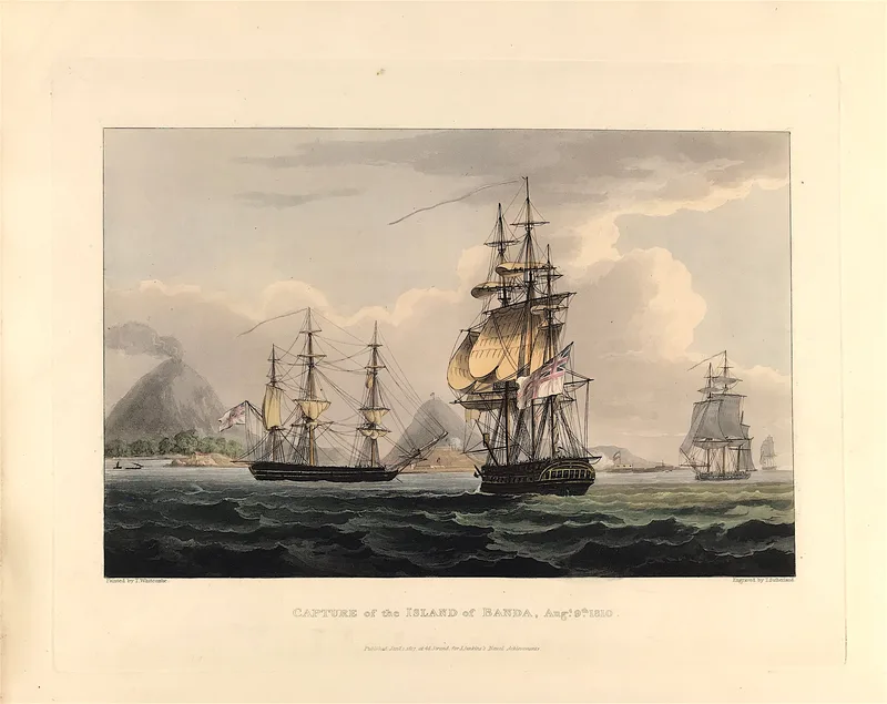Capture Island of Banda 1816