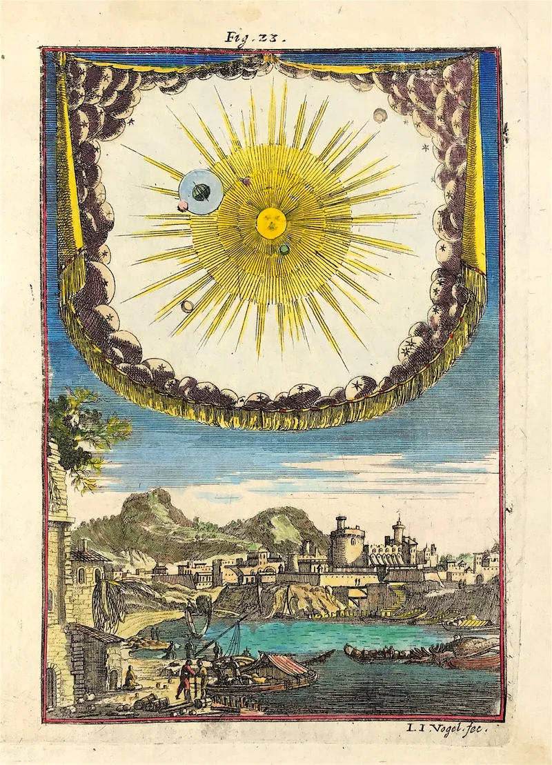 The Sun and Planets 1684 SOLD!