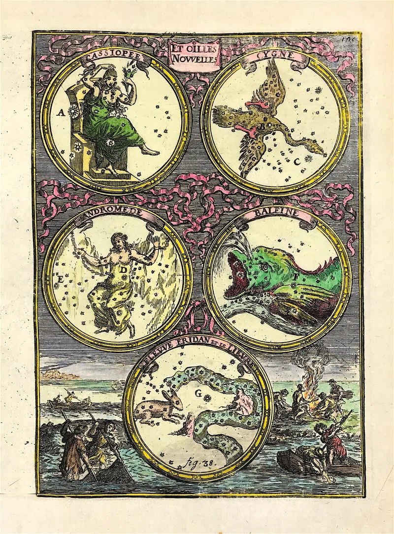Five Constellations 1684  SOLD!