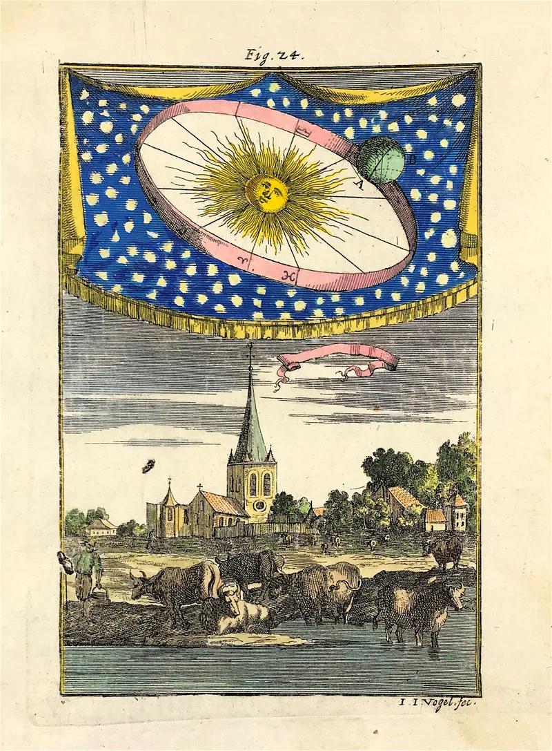 The Sun and Stars 1684- SOLD!
