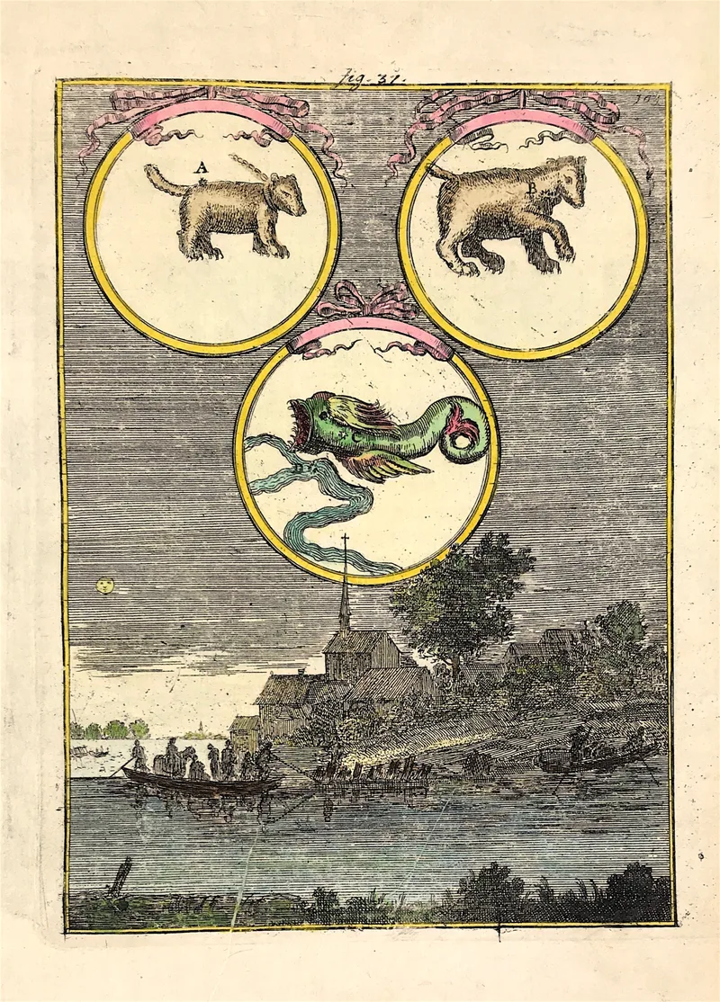 Three Constellations 1684  SOLD!