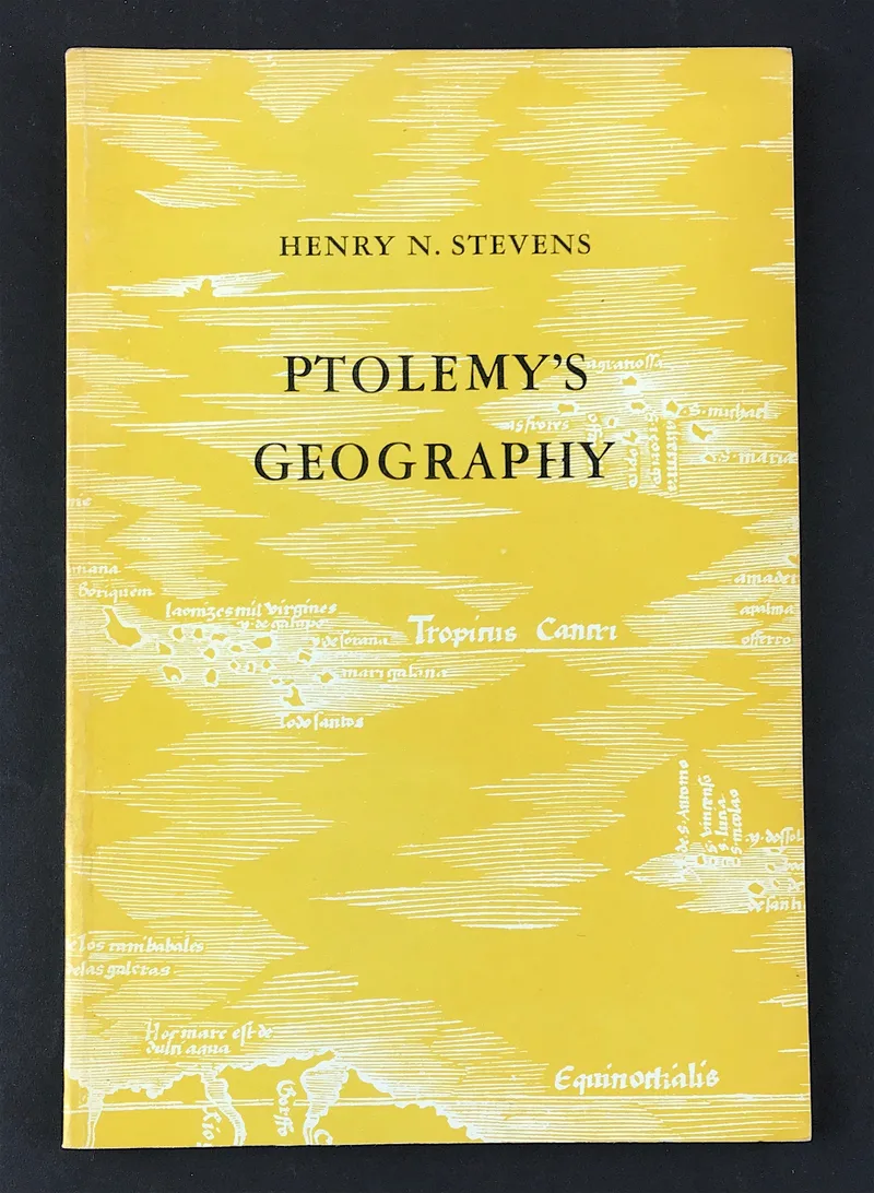 Ptolemy's Geography by Henry N.Stevens