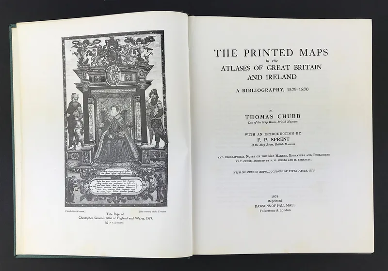 The Printed Maps in the Atlases of Great Britain