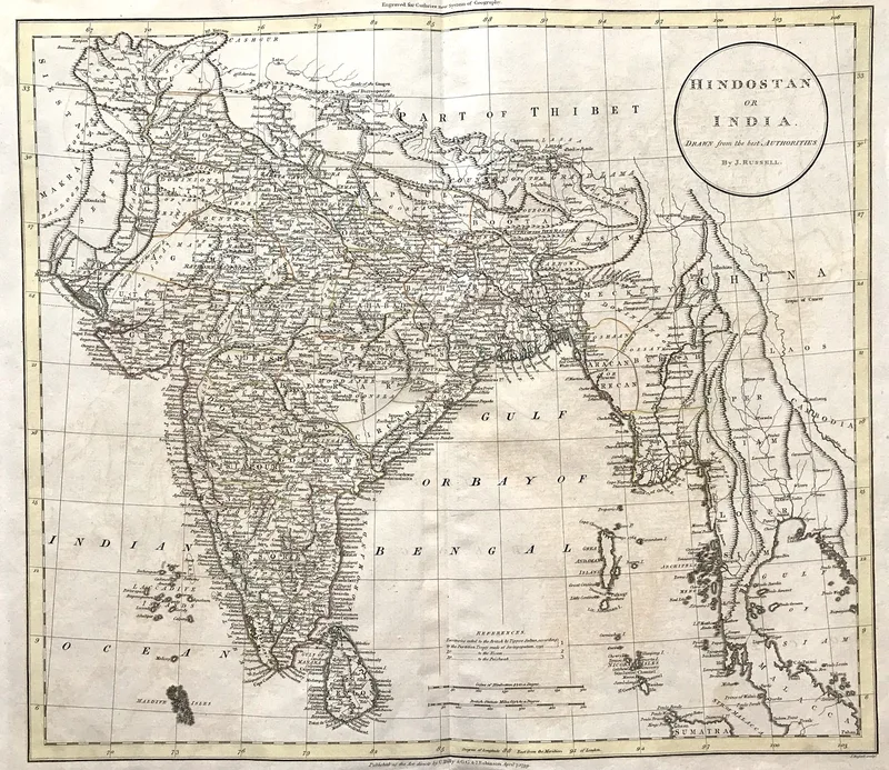 India Published 1799 - SOLD!