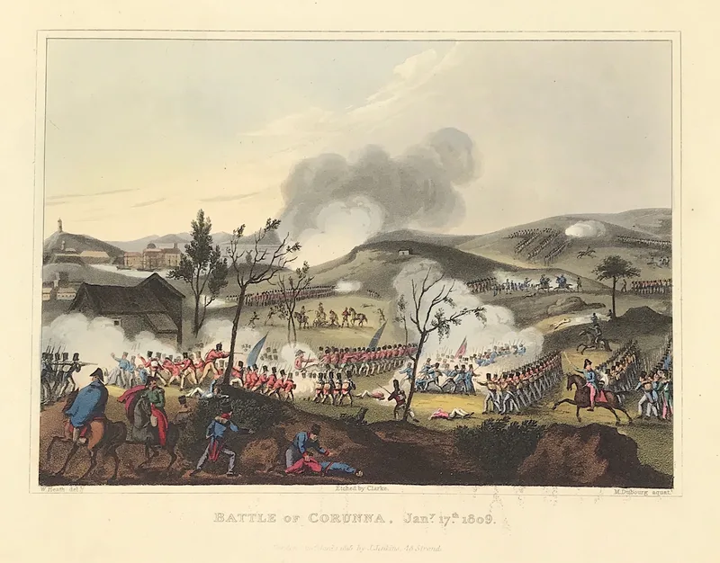 The Battle of Corunna 1809