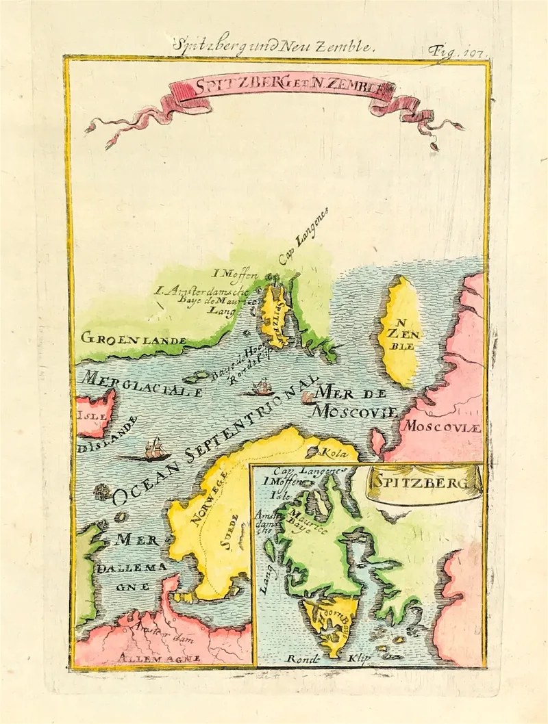 Spitzbergen by Alain Mallet 1683