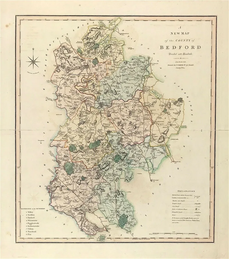 Bedford Published 1804