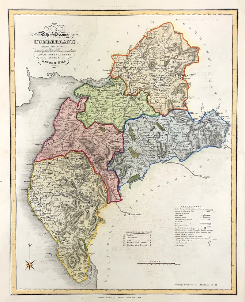 Cumberland Published 1838