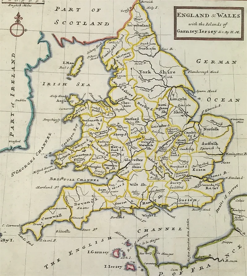 England & Wales Published 1720 - SOLD!