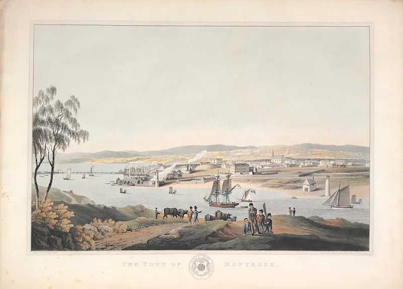 The Town of Montrose c1824