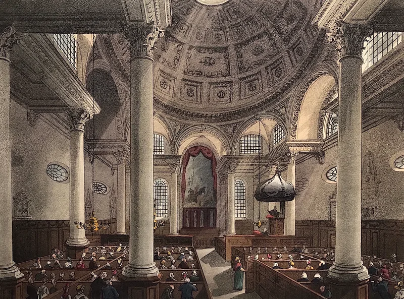 St Stephens Walbrook Published 1810