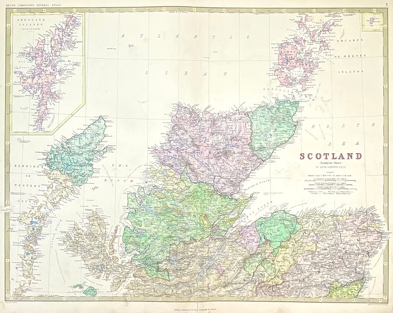 Scotland Northern c1869