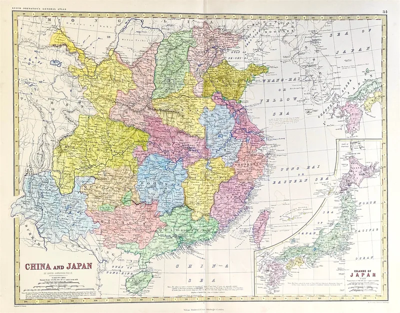 China and Japan c1869