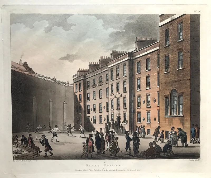 Fleet Prison Published 1808 SOLD!