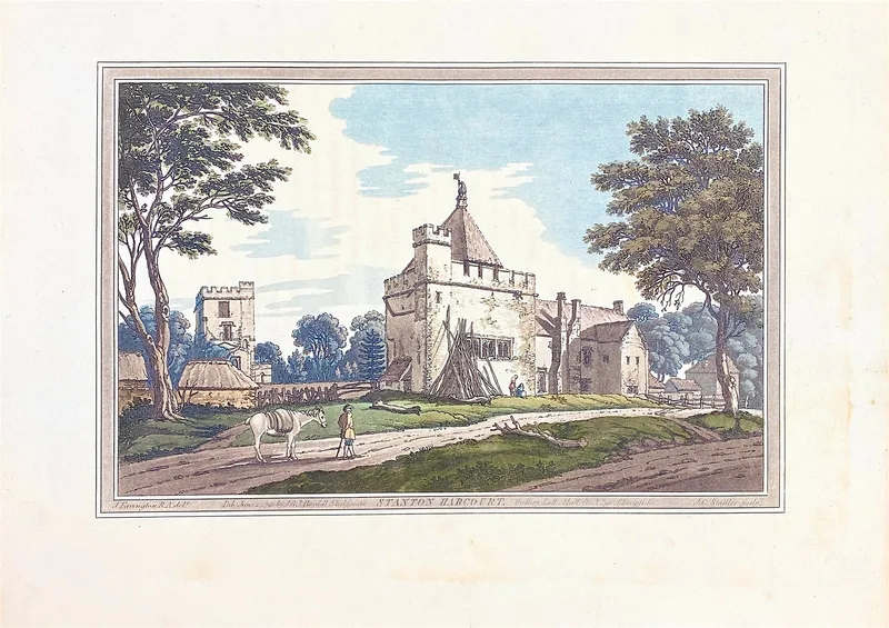 Stanton Harcourt Oxfordshire Published 1793
