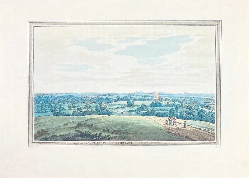 Cricklade Wiltshire Published 1793
