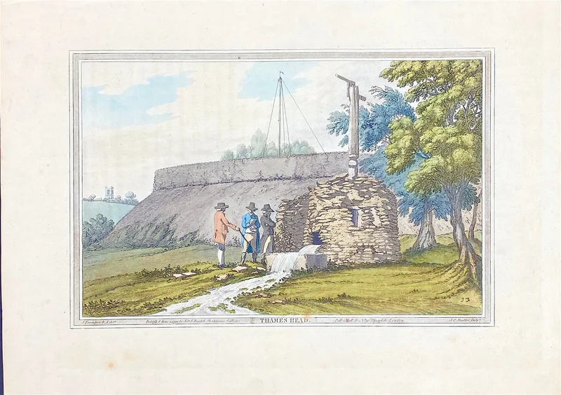Thames Head Published 1793
