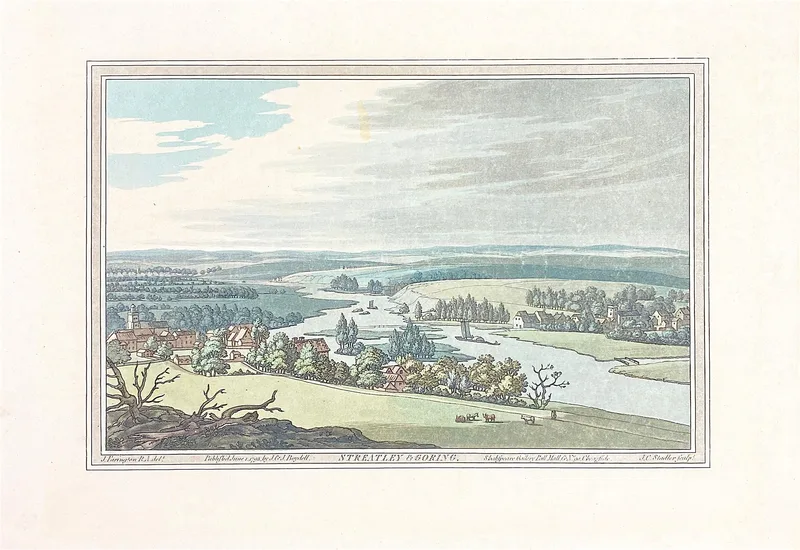 Streatley & Goring Published 1793