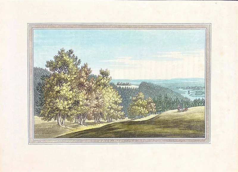Park Place Remenham Berkshire Published 1793