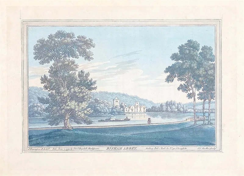 Bisham Abbey Published 1793
