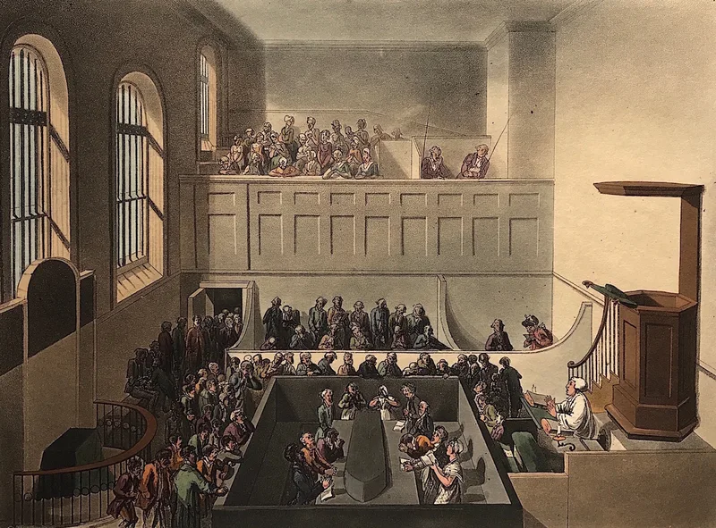 Newgate Chapel Published 1809