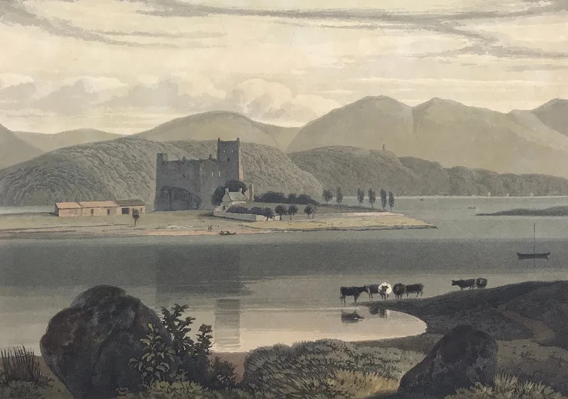 Dunstaffnage Castle Published 1816